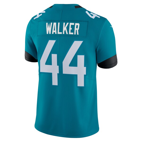 Travon Walker Jacksonville Jaguars Nike Team Logo Vapor Limited Jersey - Teal - Image 3