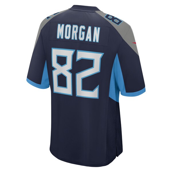 Stanley Morgan Tennessee Titans Nike Team Game Jersey - Navy - Image 3