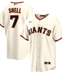 Blake Snell San Francisco Giants Nike Home Replica Jersey - Cream