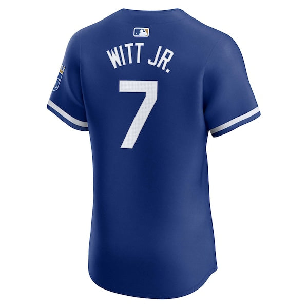 Bobby Witt Jr. Kansas City Royals Nike Alternate Elite Player Jersey - Royal - Image 4