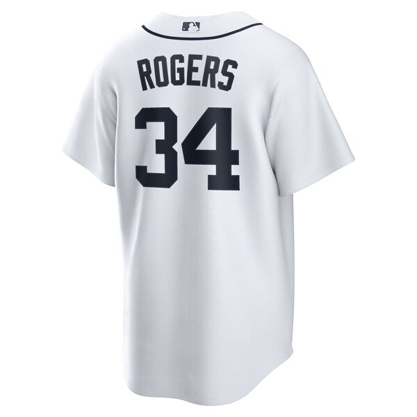Jake Rogers Detroit Tigers Nike Home Replica Jersey - White - Image 3