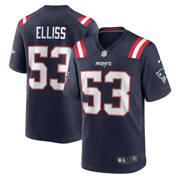 Christian Elliss New England Patriots Nike Game Jersey - Navy