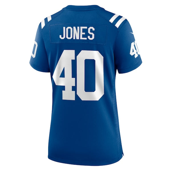 Jaylon Jones Indianapolis Colts Nike Women's Team Game Jersey - Royal - Image 3