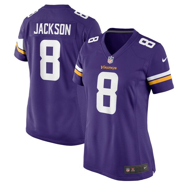 Trishton Jackson Minnesota Vikings Nike Women's Game Jersey - Purple - Image 2