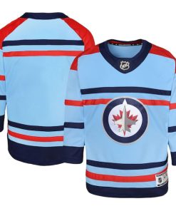 Winnipeg Jets Youth Anniversary Premier Jersey - Light Blue