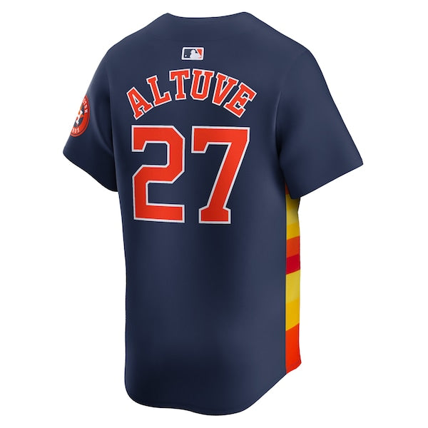 Jose Altuve Houston Astros Nike Alternate Limited Player Jersey?ยจC Navy - Image 3