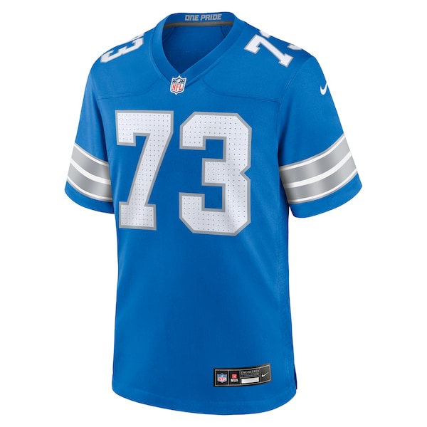 Christian Mahogany Detroit Lions Nike Team Game Jersey - Blue - Image 2