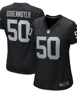 Jacob Bobenmoyer Las Vegas Raiders Nike Women's Game Player Jersey - Black