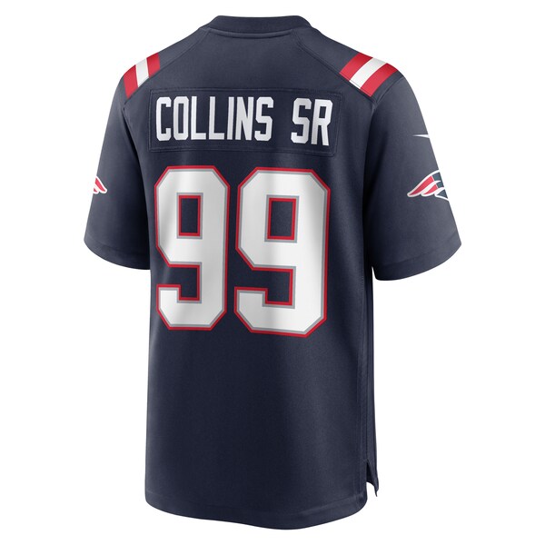 Jamie Collins Sr. New England Patriots Nike Home Game Player Jersey - Navy - Image 3