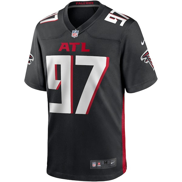 Grady Jarrett Atlanta Falcons Nike Game Player Jersey - Black - Image 2