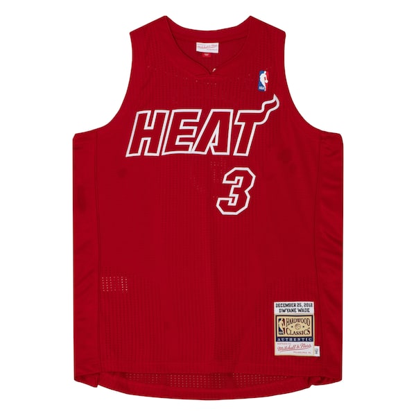 Dwyane Wade Miami Heat 2012 Authentic Player Jersey - Scarlet - Image 2