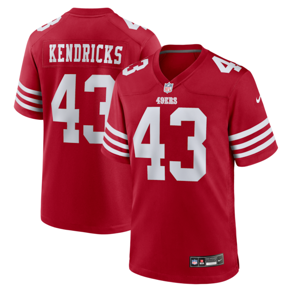 Eric Kendricks San Francisco 49ers Nike Team Game Jersey - Scarlet