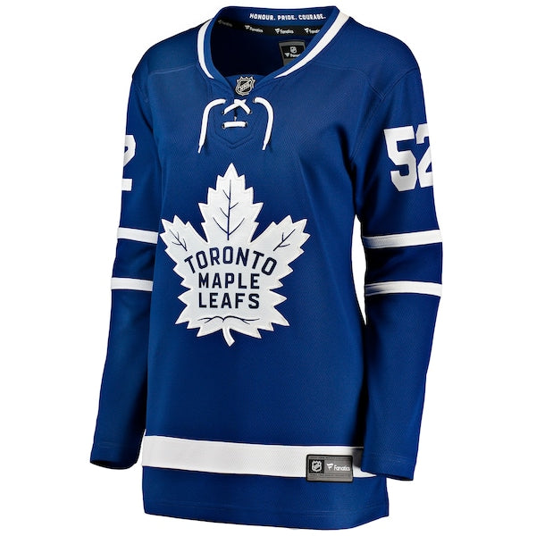 Reese Johnson Toronto Maple Leafs Women's Home Breakaway Player Jersey - Blue - Image 3