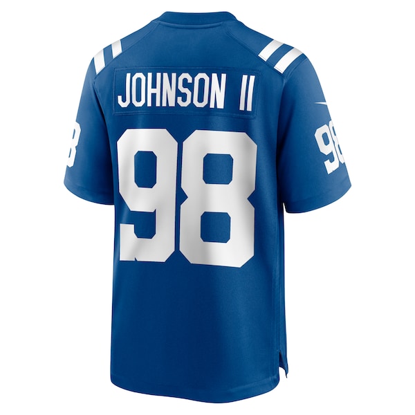 Eric Johnson II Indianapolis Colts Nike Team Game Jersey - Royal - Image 3