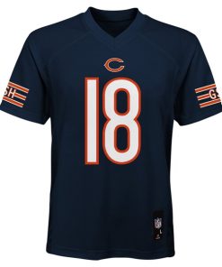 Alternative view of Caleb Williams Chicago Bears Youth Replica Player Jersey - Navy