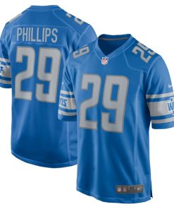 Darius Phillips Detroit Lions Nike  Game Jersey -  Blue