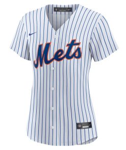 Alternative view of Ronny Mauricio New York Mets Nike Women's Home Replica Jersey - White