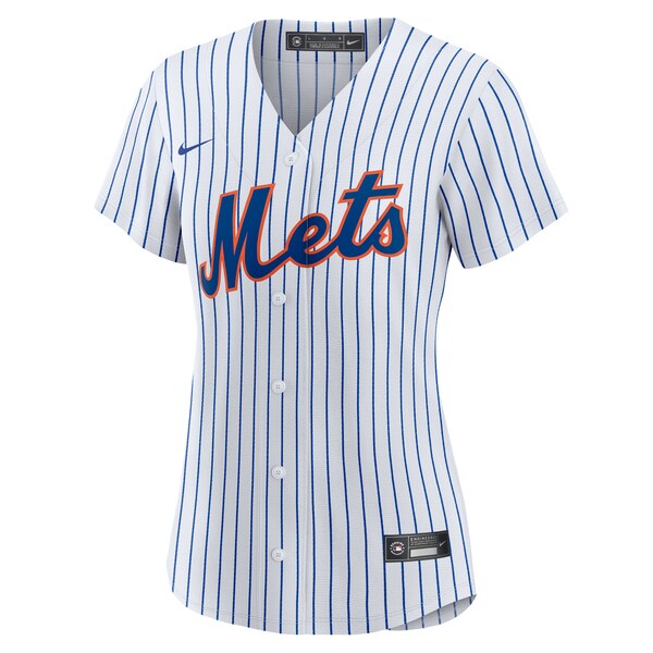 Ronny Mauricio New York Mets Nike Women's Home Replica Jersey - White - Image 2