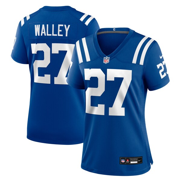 Justin Walley Indianapolis Colts Nike Women's Team Game Jersey - Royal