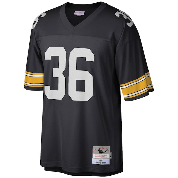 Jerome Bettis Pittsburgh Steelers Legacy Replica Jersey - Black - Image 2