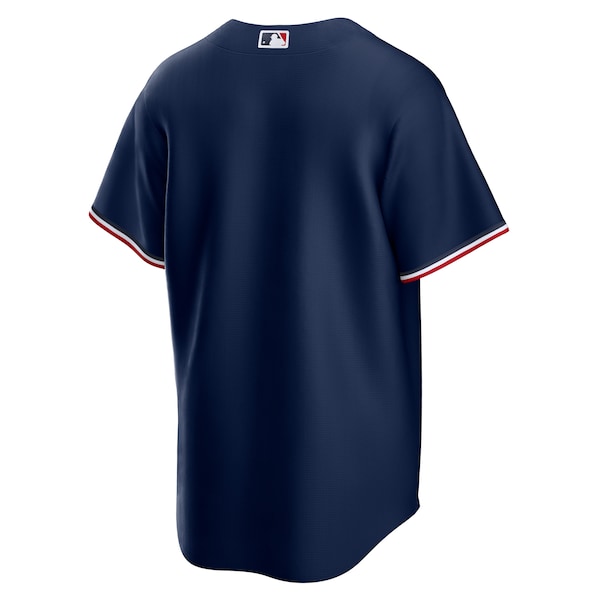 Minnesota Twins Nike Alternate Replica Team Logo Jersey - Navy - Image 3