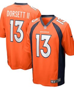 Phillip Dorsett II Denver Broncos Nike Team Game Jersey -  Orange
