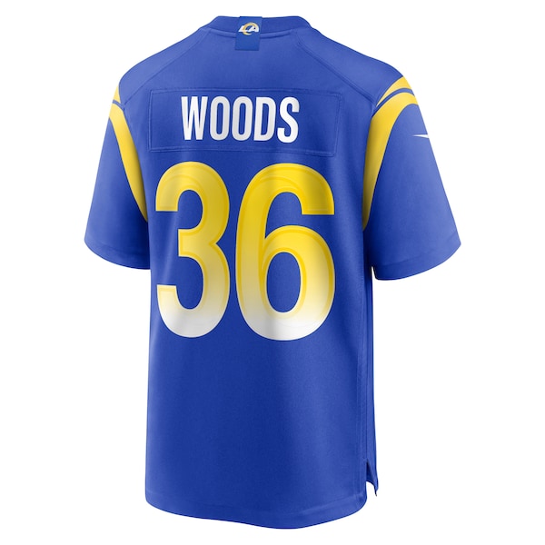 Charles Woods Los Angeles Rams Nike Game Jersey - Royal - Image 3