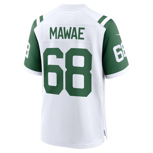 Kevin Mawae New York Jets Nike Classic Alternate Retired Player Game Jersey - White - Image 3