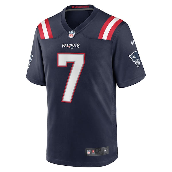 JuJu Smith-Schuster New England Patriots Nike Game Player Jersey - Navy - Image 2
