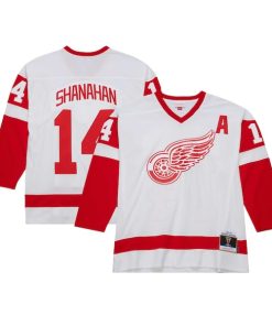 Brendan Shanahan Detroit Red Wings  2001/02 Alternate Captain Blue Line Player Jersey - White