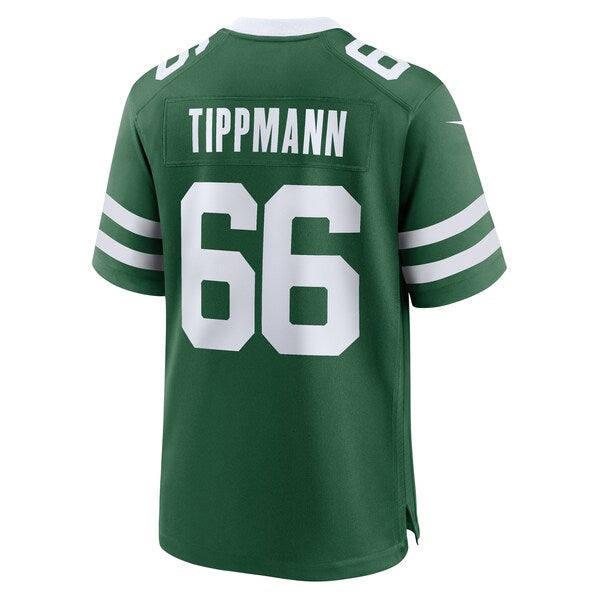 Joe Tippmann New York Jets Nike Team Game Jersey - Legacy Green - Image 4