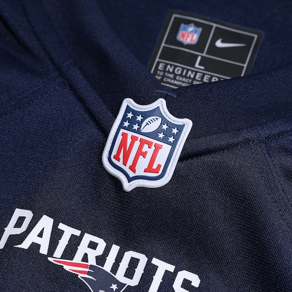 Alex Austin New England Patriots Nike Game Jersey - Navy - Image 4