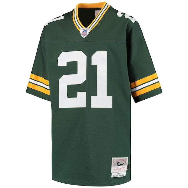 Charles Woodson Green Bay Packers Youth Retired Player Legacy Jersey - Green - Image 2