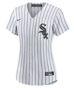 Alternative view of Chicago White Sox Nike Women's #1 Bride Home Replica Jersey - White