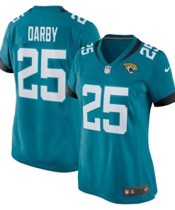 Ronald Darby Jacksonville Jaguars Nike Women's Team Game Jersey -  Teal