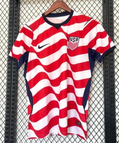 USMNT Nike USA 2026 Home Replica Custom Jersey - Red/White