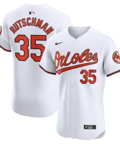 Adley Rutschman Baltimore Orioles Nike Home Elite Jersey - White