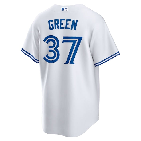 Chad Green Toronto Blue Jays Nike Home Replica Player Jersey - White - Image 3
