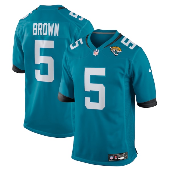 Dyami Brown Jacksonville Jaguars Nike Team Game Jersey - Teal