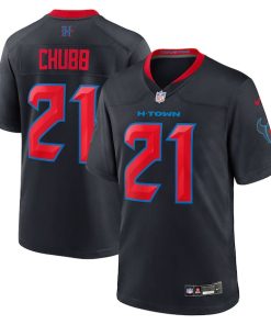 Nick Chubb Houston Texans Nike Alternate 2 Game Jersey -  Navy