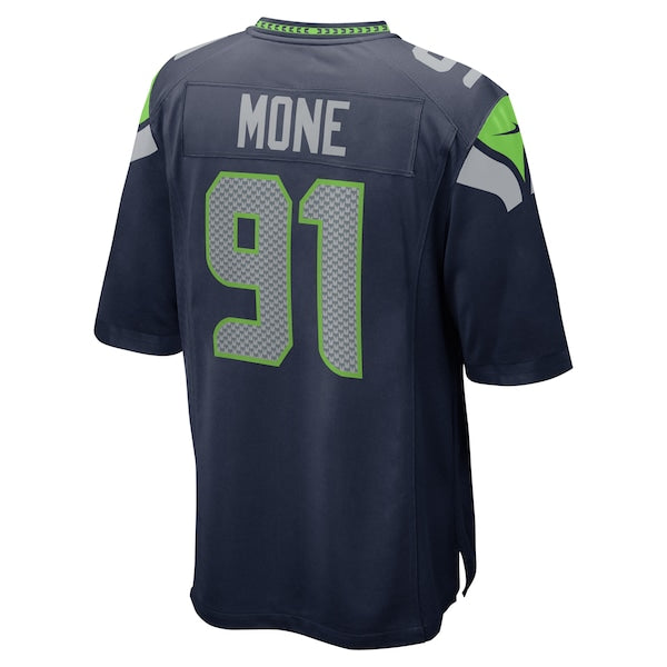 Bryan Mone Seattle Seahawks Nike Game Jersey - College Navy - Image 3
