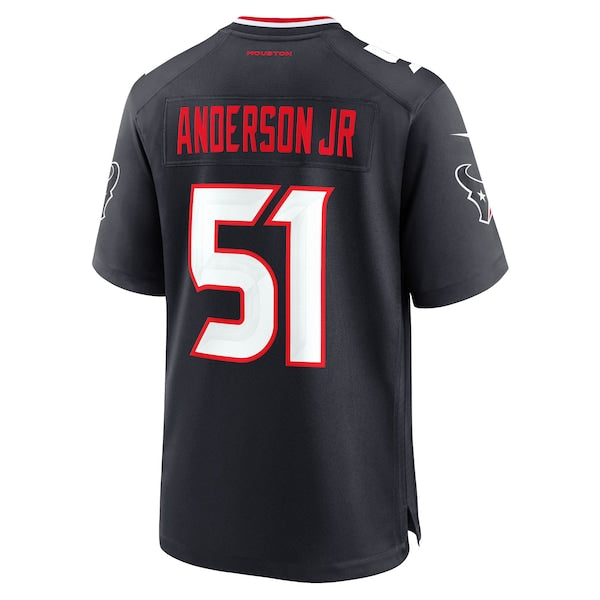 Will Anderson Jr. Houston Texans Nike Game Jersey - Navy - Image 3