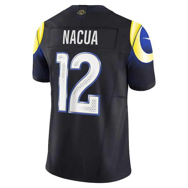 Puka Nacua Los Angeles Rams Nike 2025 Rivalries Collection Limited Jersey - Midnight Blue - Image 3