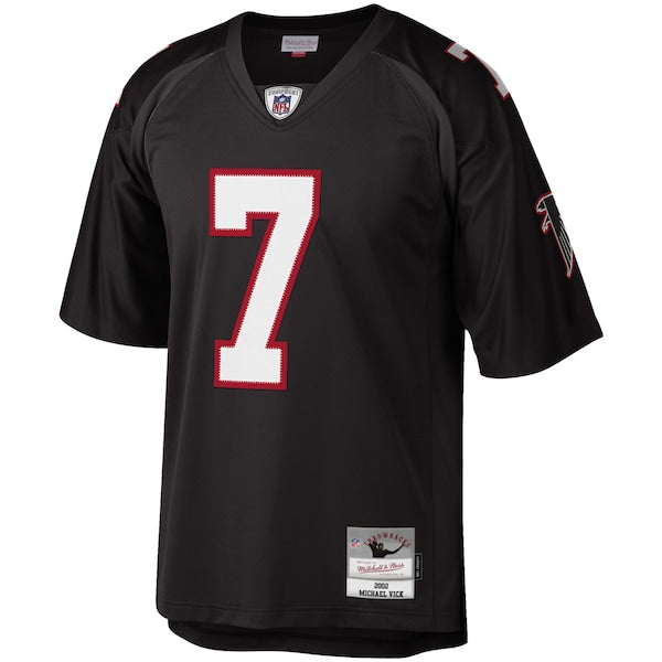 Michael Vick Atlanta Falcons Big & Tall 2002 Retired Player Replica Jersey - Black - Image 2