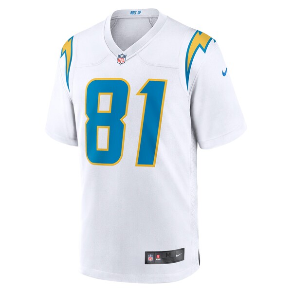 Mike Williams Los Angeles Chargers Nike Game Jersey - White/Blue/Navy/Royal - Image 10