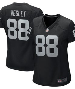 Antoine Wesley Las Vegas Raiders Nike Women's Team Game Jersey -  Black