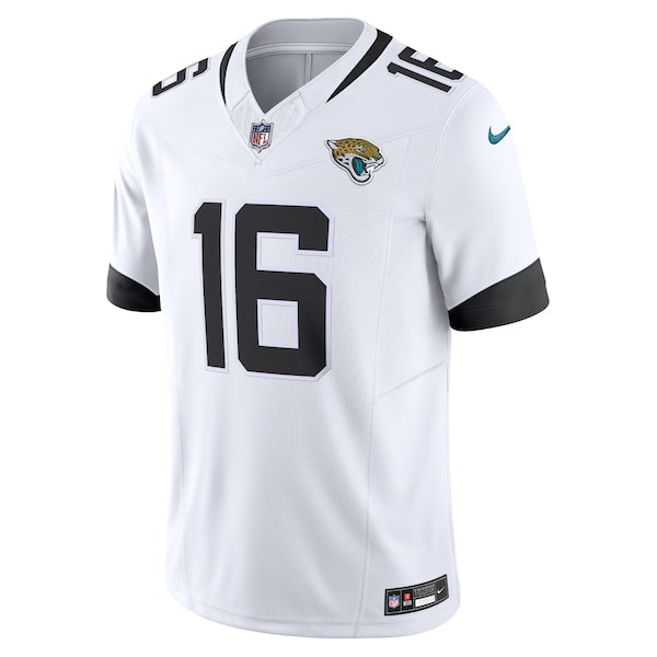 Trevor Lawrence Jacksonville Jaguars Nike Vapor F.U.S.E. Limited Jersey - White - Image 2