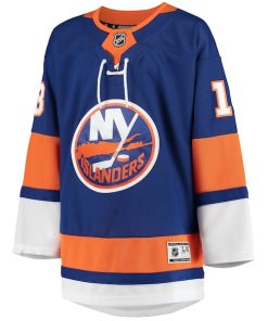Alternative view of Mathew Barzal New York Islanders Youth Home Premier Player Jersey - Royal
