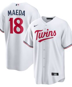 Kenta Maeda Minnesota Twins Nike Home Replica Jersey - White