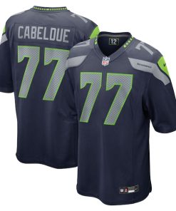 Bryce Cabeldue Seattle Seahawks Nike Team Game Jersey -  College Navy